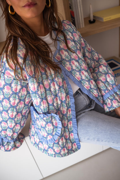 Veste Layna - à fleurs