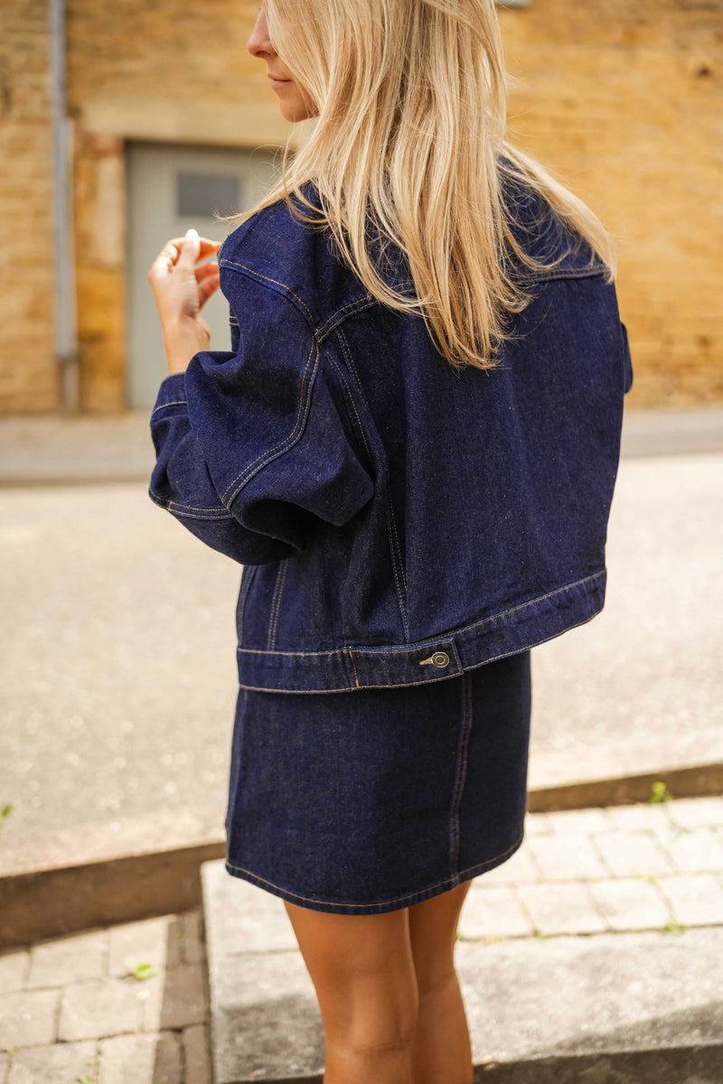 Veste Roma en jeans - bleu foncé