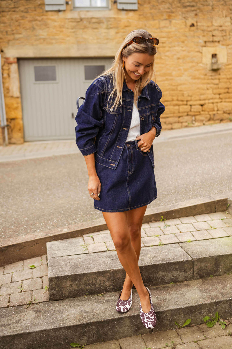 Veste Roma en jeans - bleu foncé
