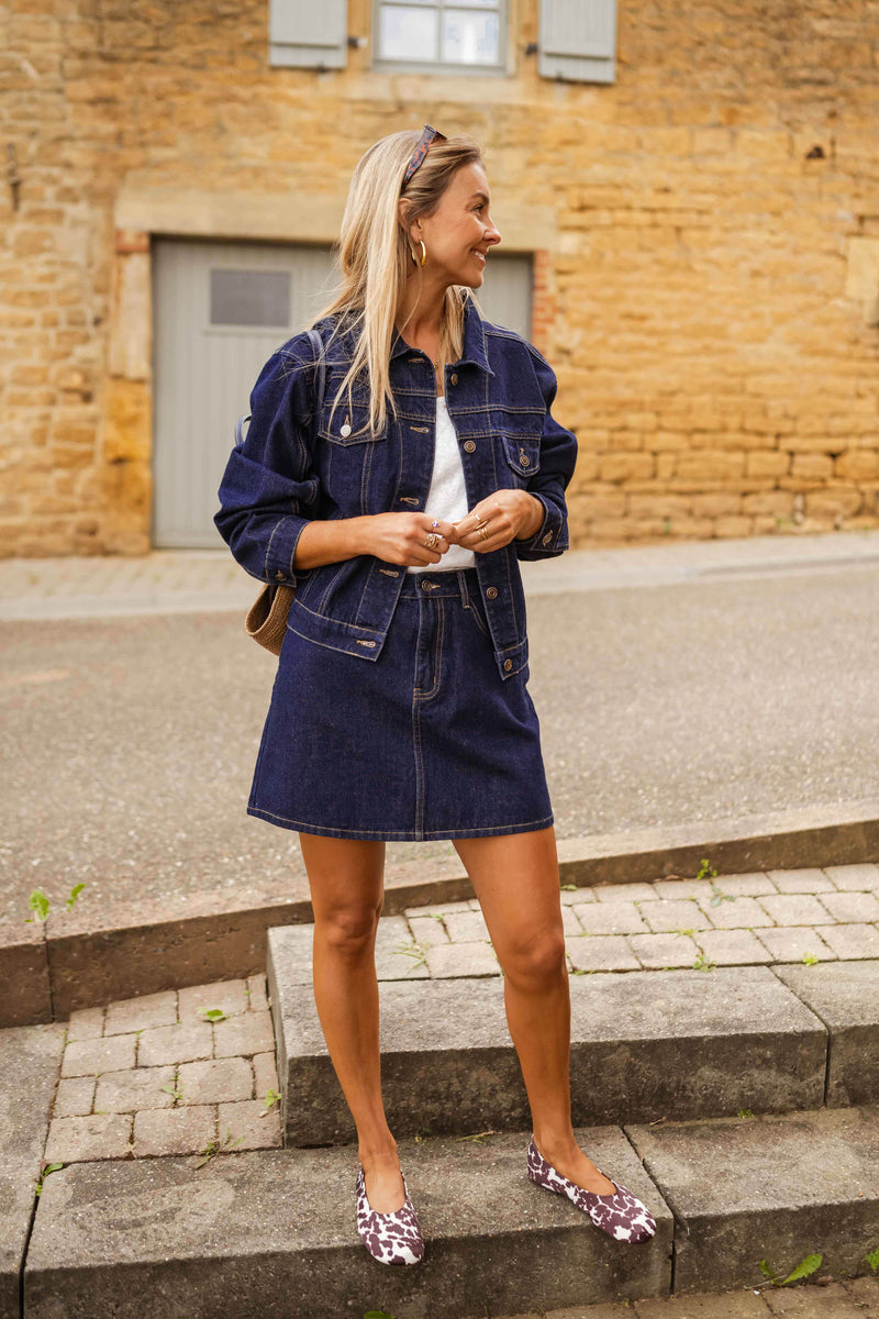 Veste Roma en jeans - bleu foncé