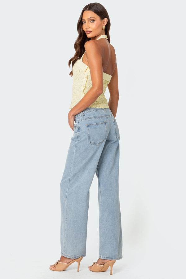 OLIVIA | Daisy Cotton Halter