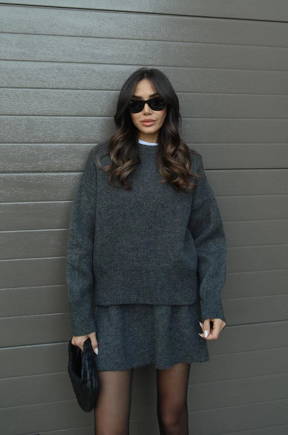 MARINE | ENSEMBLE COURT EN TRICOT