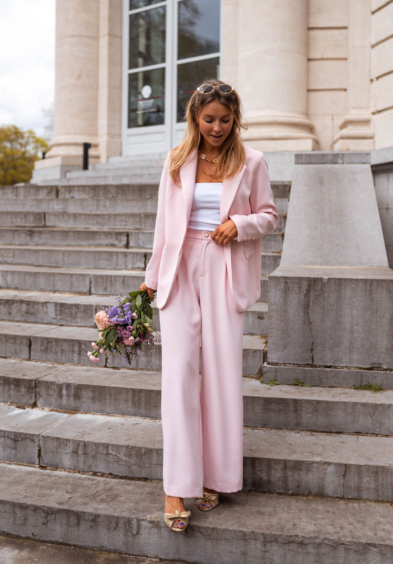 Blazer Aurore - rose poudré