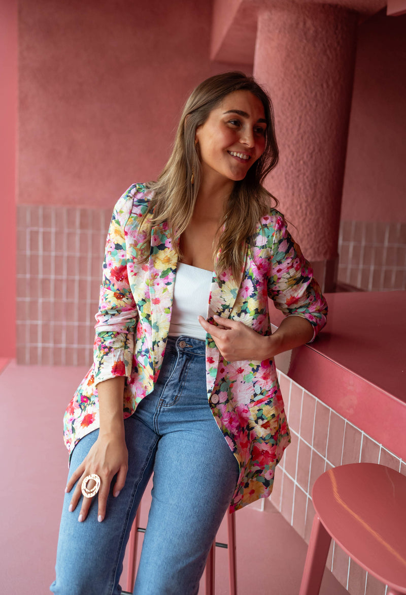 Blazer Loretta - à fleurs