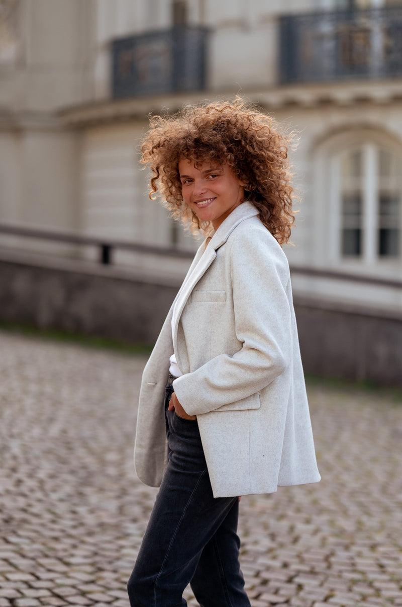 Blazer Sammy - gris clair