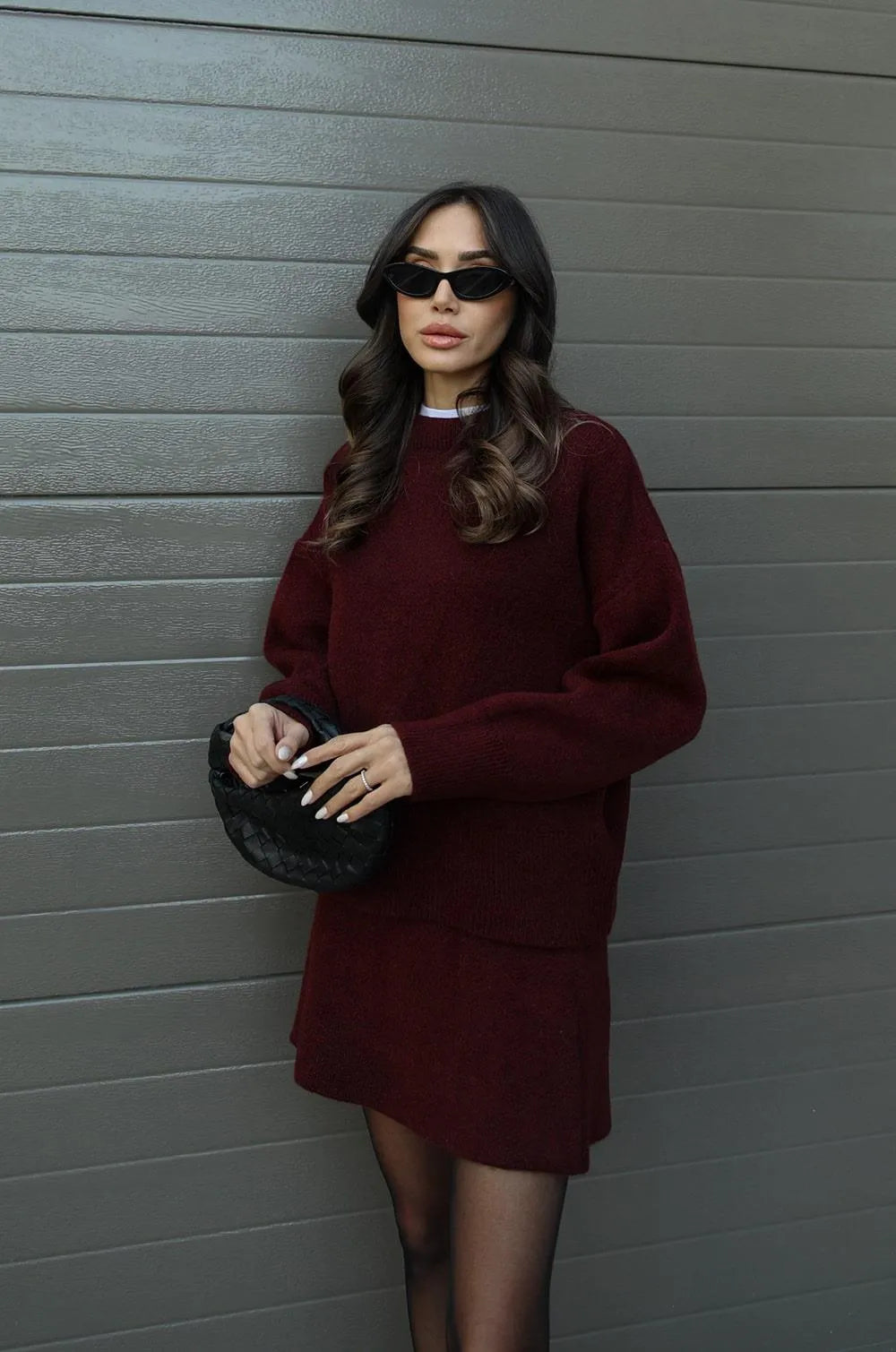 MARINE | ENSEMBLE COURT EN TRICOT