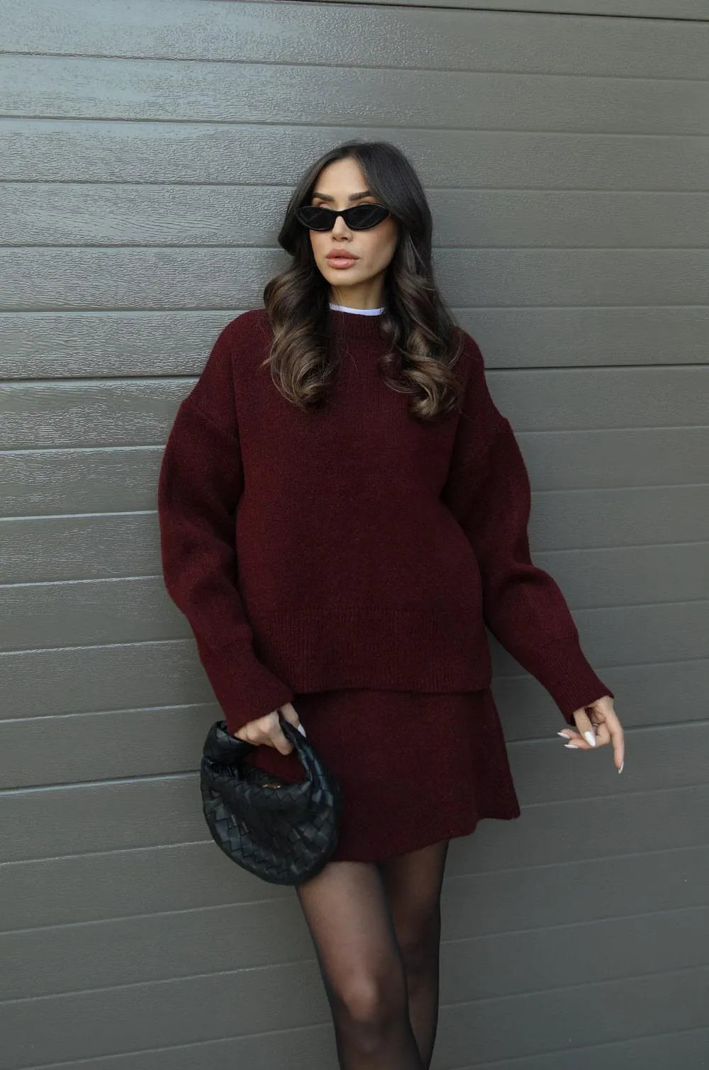 MARINE | ENSEMBLE COURT EN TRICOT