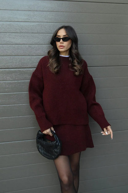 MARINE | ENSEMBLE COURT EN TRICOT