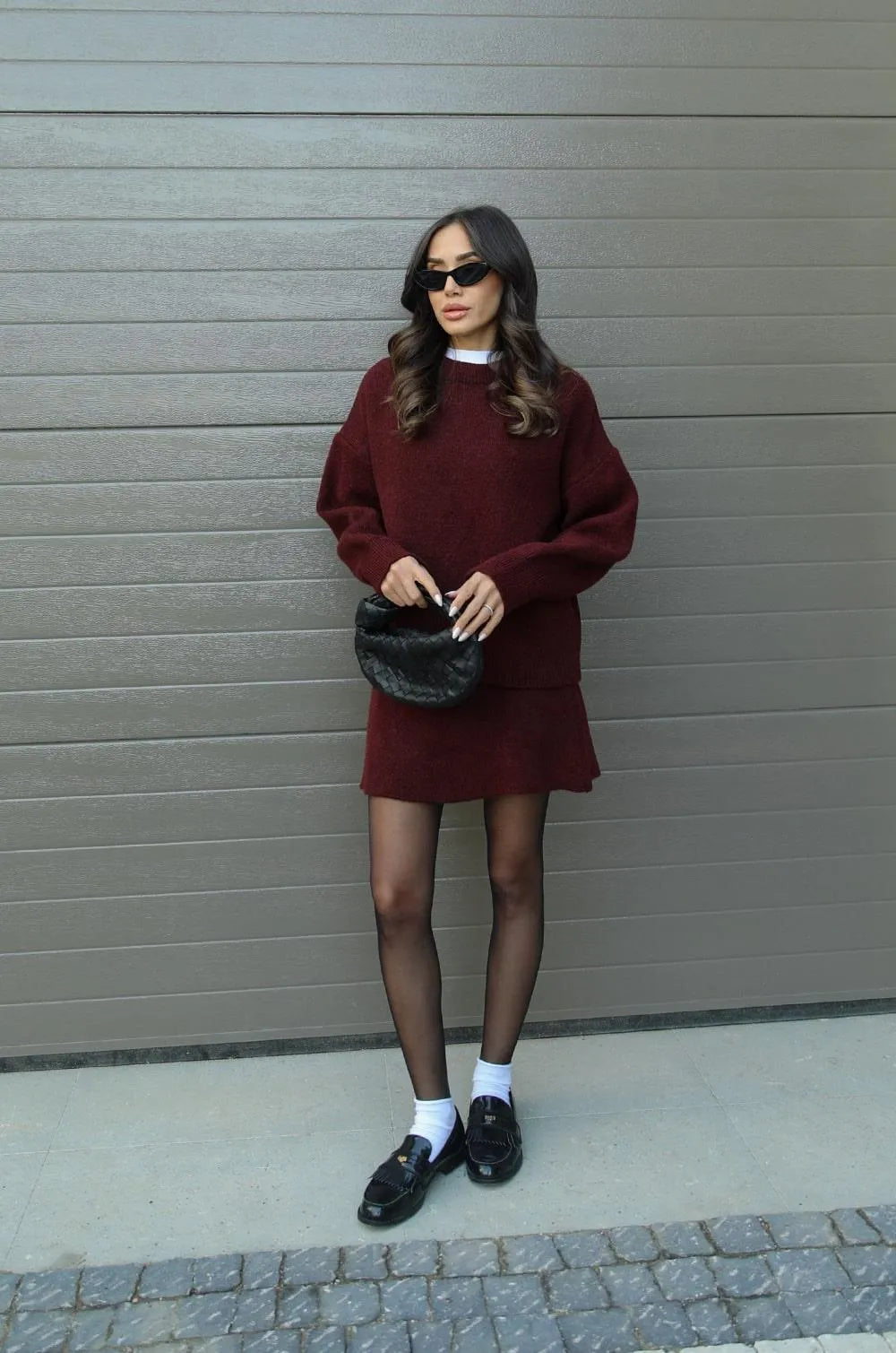 MARINE | ENSEMBLE COURT EN TRICOT