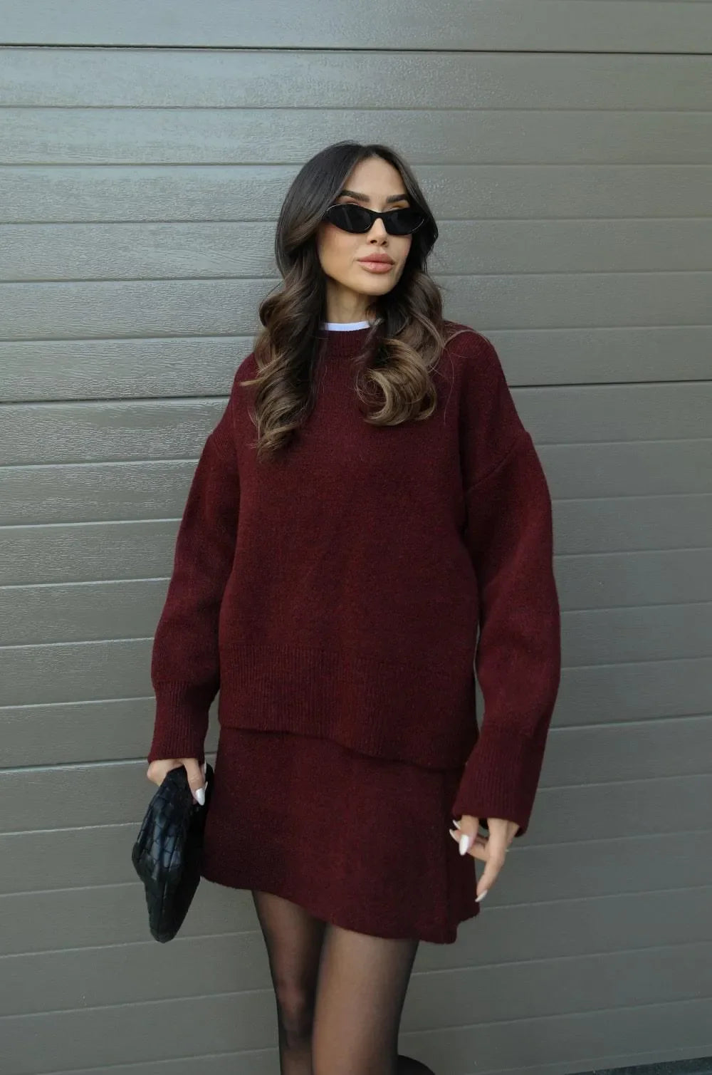 MARINE | ENSEMBLE COURT EN TRICOT