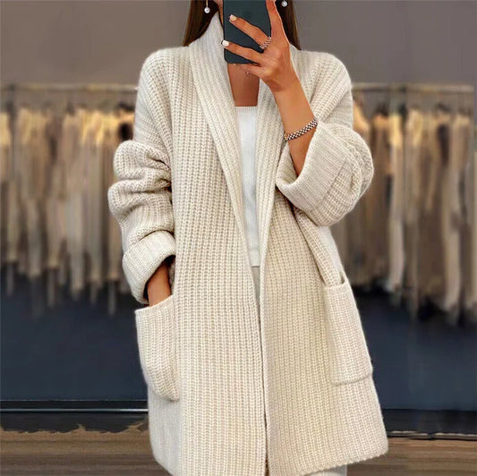 Adélise | Pull en tricot avec poches