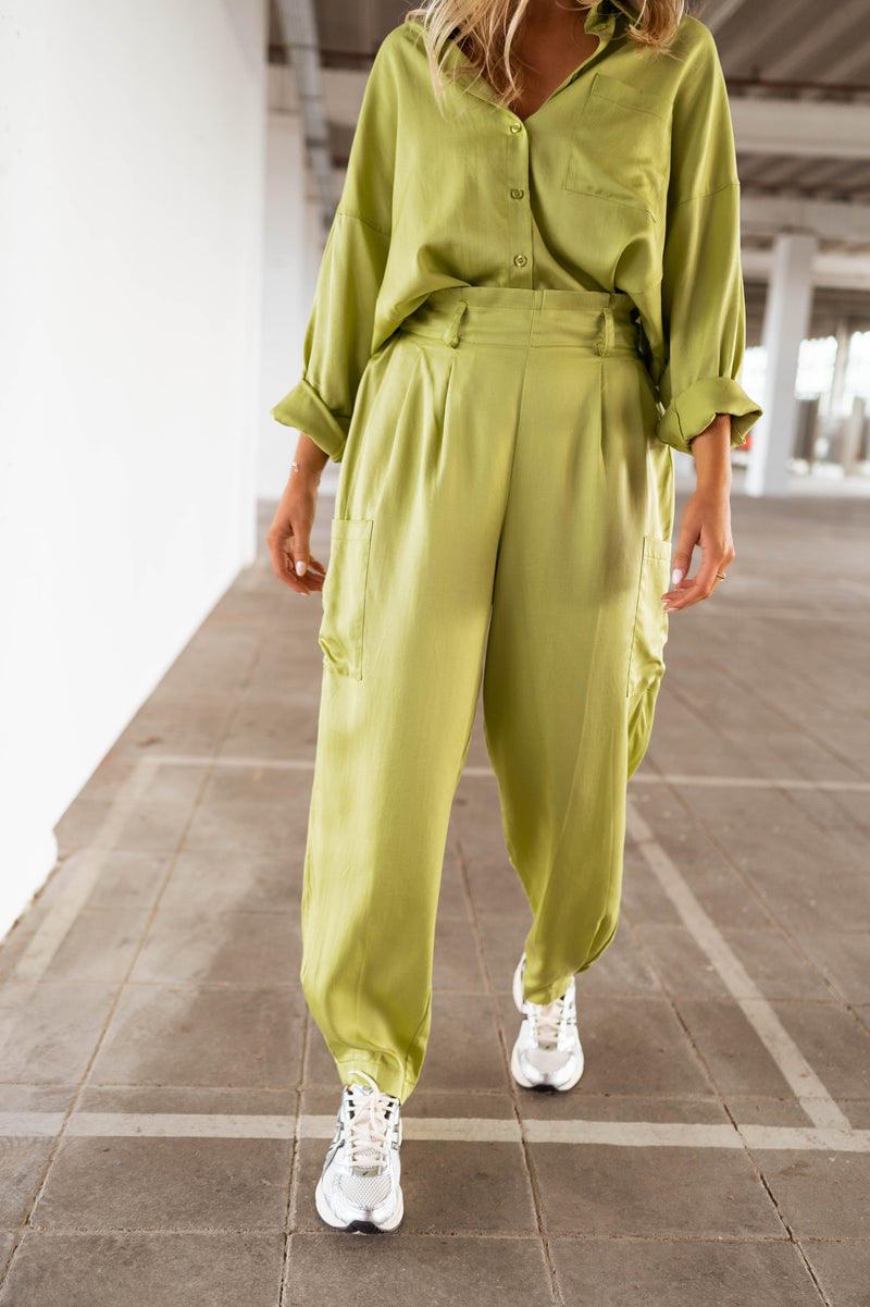 Pantalon Chandler - vert olive