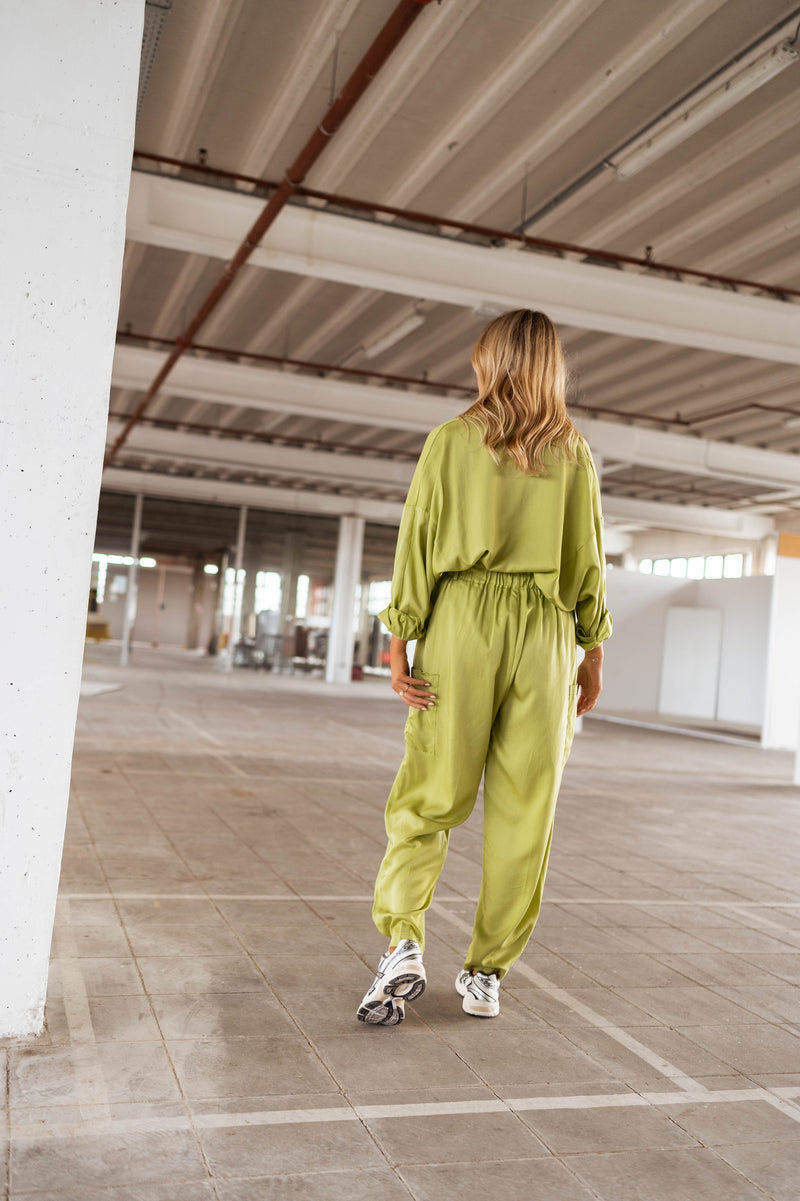 Pantalon Chandler - vert olive
