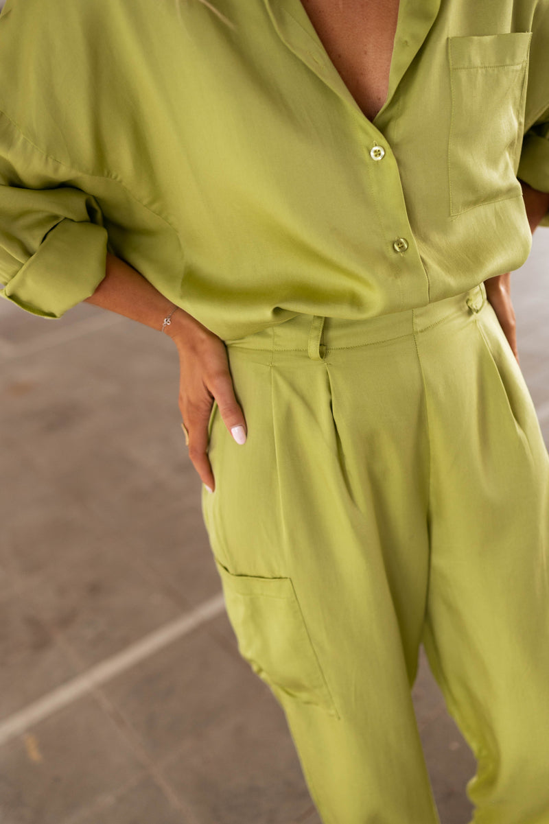 Pantalon Chandler - vert olive