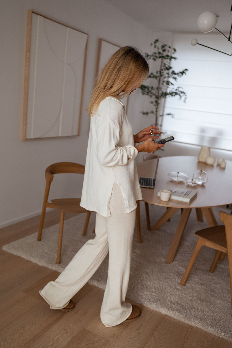 Pantalon Dickie - écru