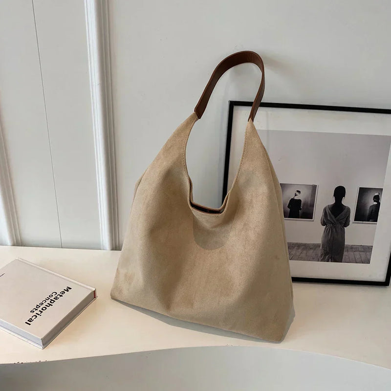 OLIVIA | Suede Tote Bag