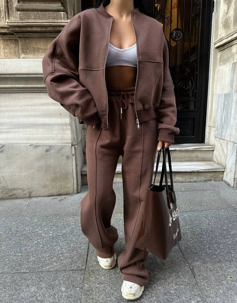 OLIVIA | Cozy Oversized Tracksuit