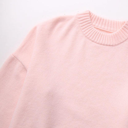 OLIVIA | Pink Cozy Sweater