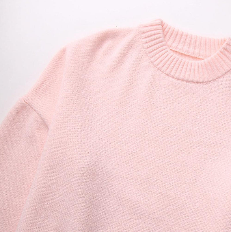 OLIVIA | Pink Cozy Sweater