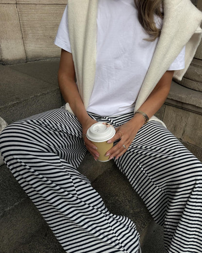 OLIVIA | Striped Pants