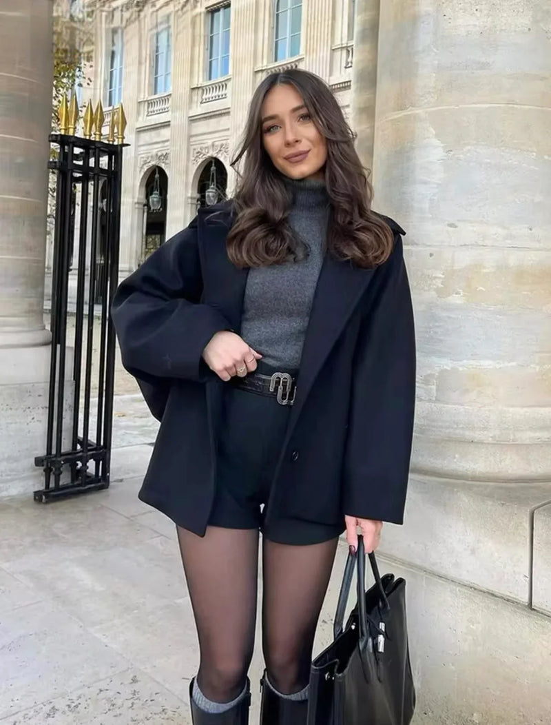 OLIVIA | Oversized Wool Coat