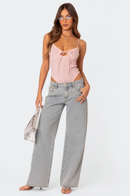 OLIVIA | Bow Jeans