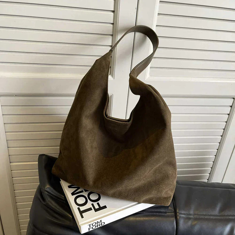 OLIVIA | Suede Tote Bag