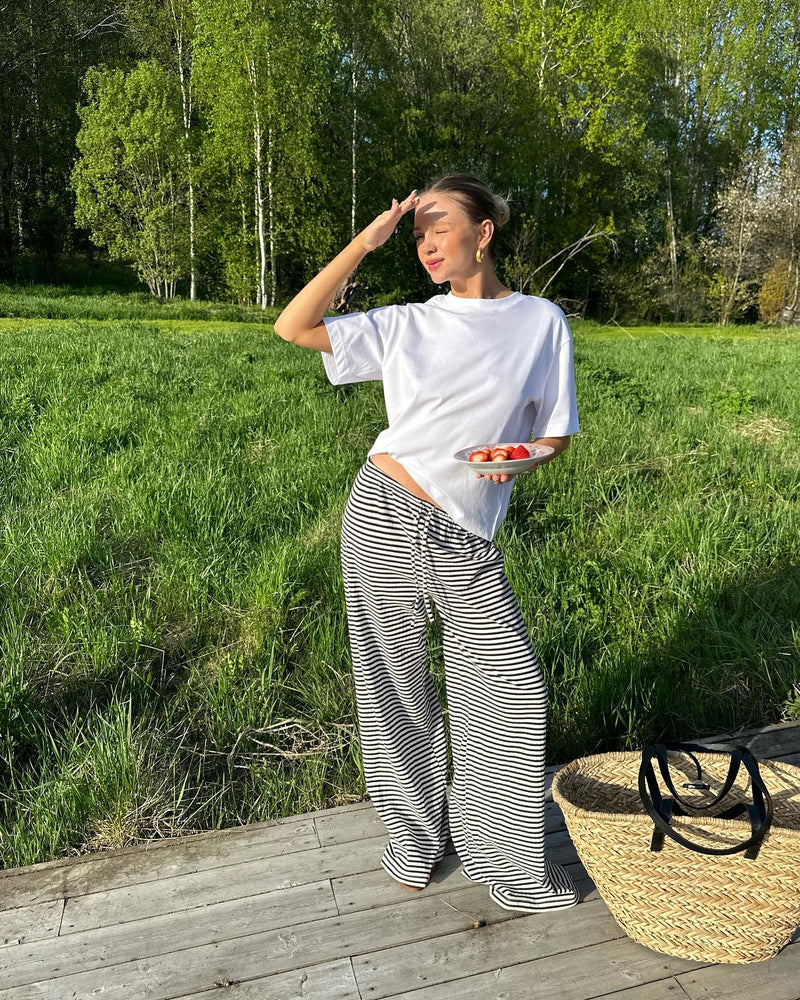 OLIVIA | Striped Pants