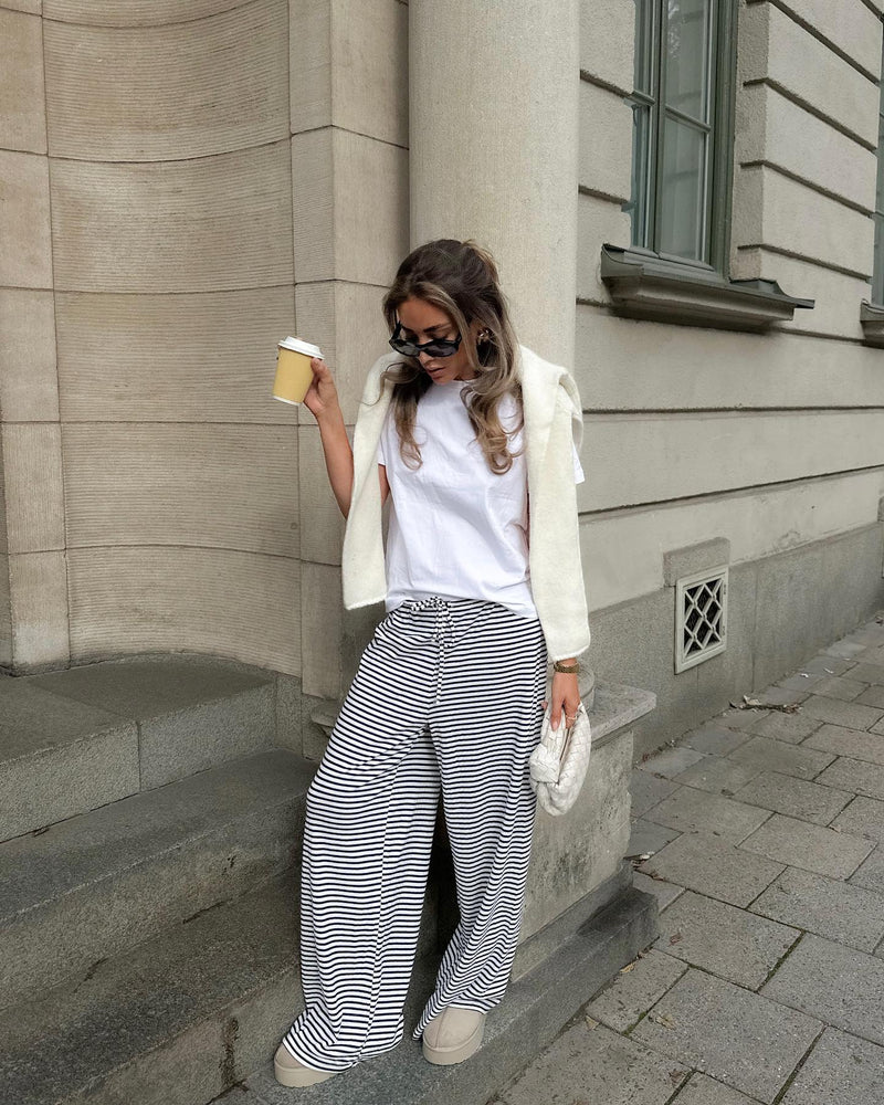 OLIVIA | Striped Pants