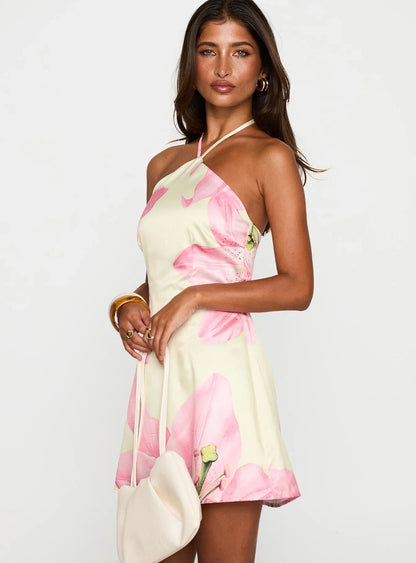 CHLOE | Gardens of Eden - Mini robe dos nu