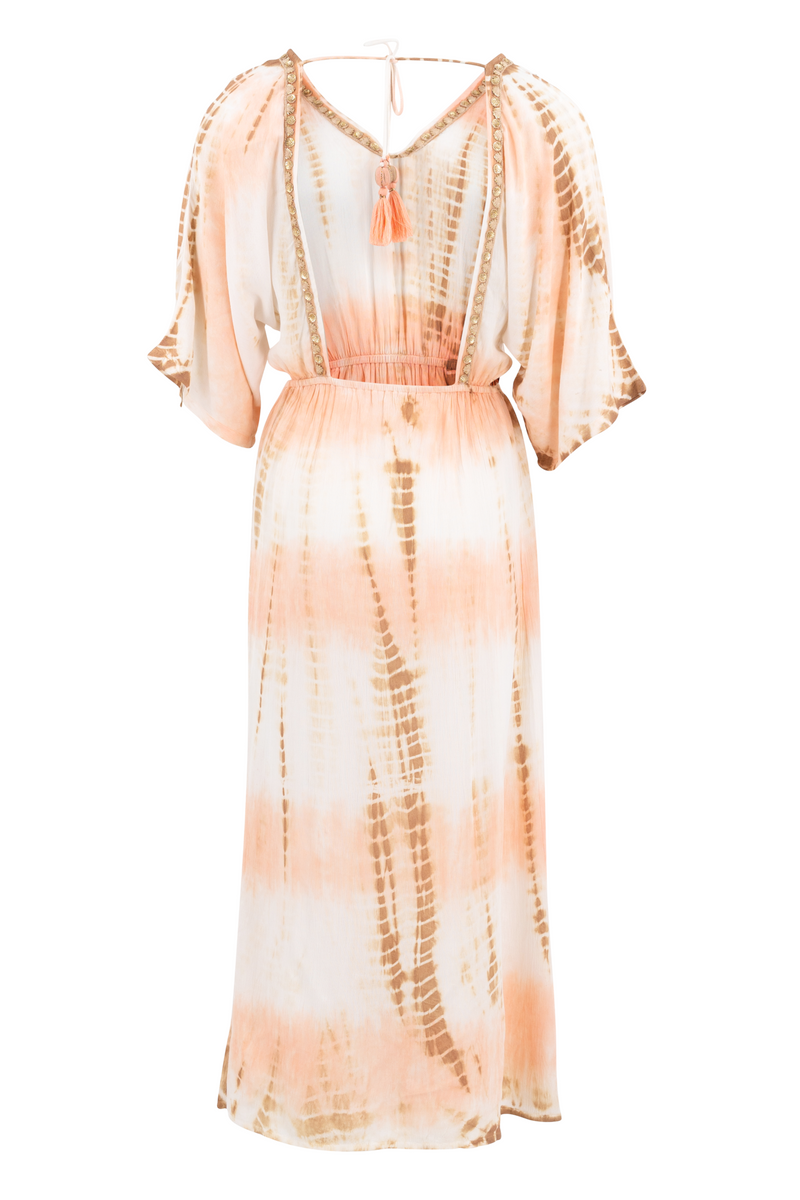 Jurk Milica Peach