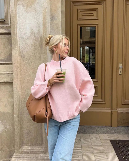 EBBA | ROSA BEKVÄM TRÖJA - Sofiesmodehus