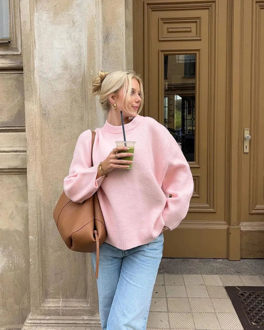 EBBA | ROSA BEKVÄM TRÖJA - Sofiesmodehus