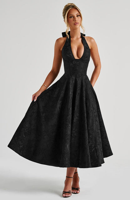 Chloe - Robe midi élégante