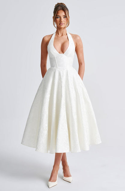 Chloe - Robe midi élégante