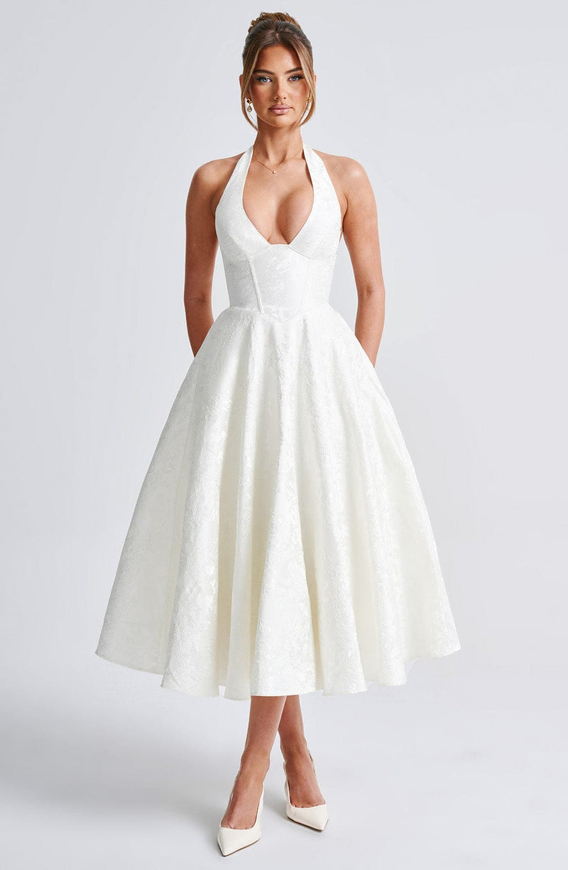 Chloe - Elegante midi-jurk
