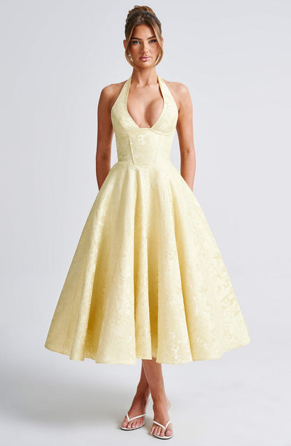 Chloe - Robe midi élégante