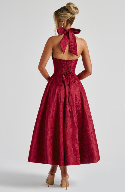 Chloe - Robe midi élégante