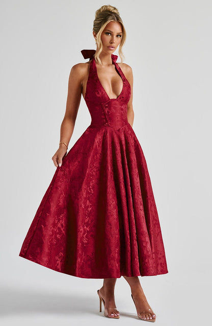 Chloe - Robe midi élégante