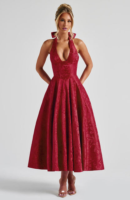 Chloe - Robe midi élégante