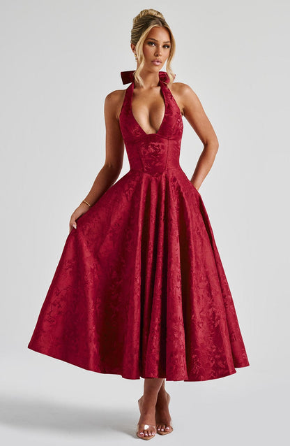 Chloe - Robe midi élégante
