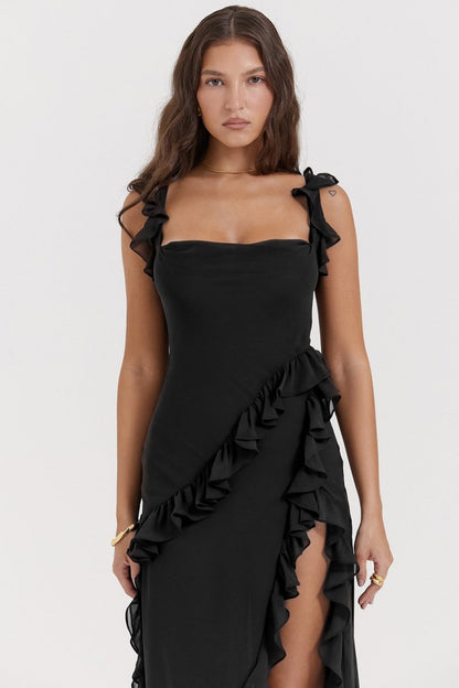 Noa| Elegante geplooide jurk