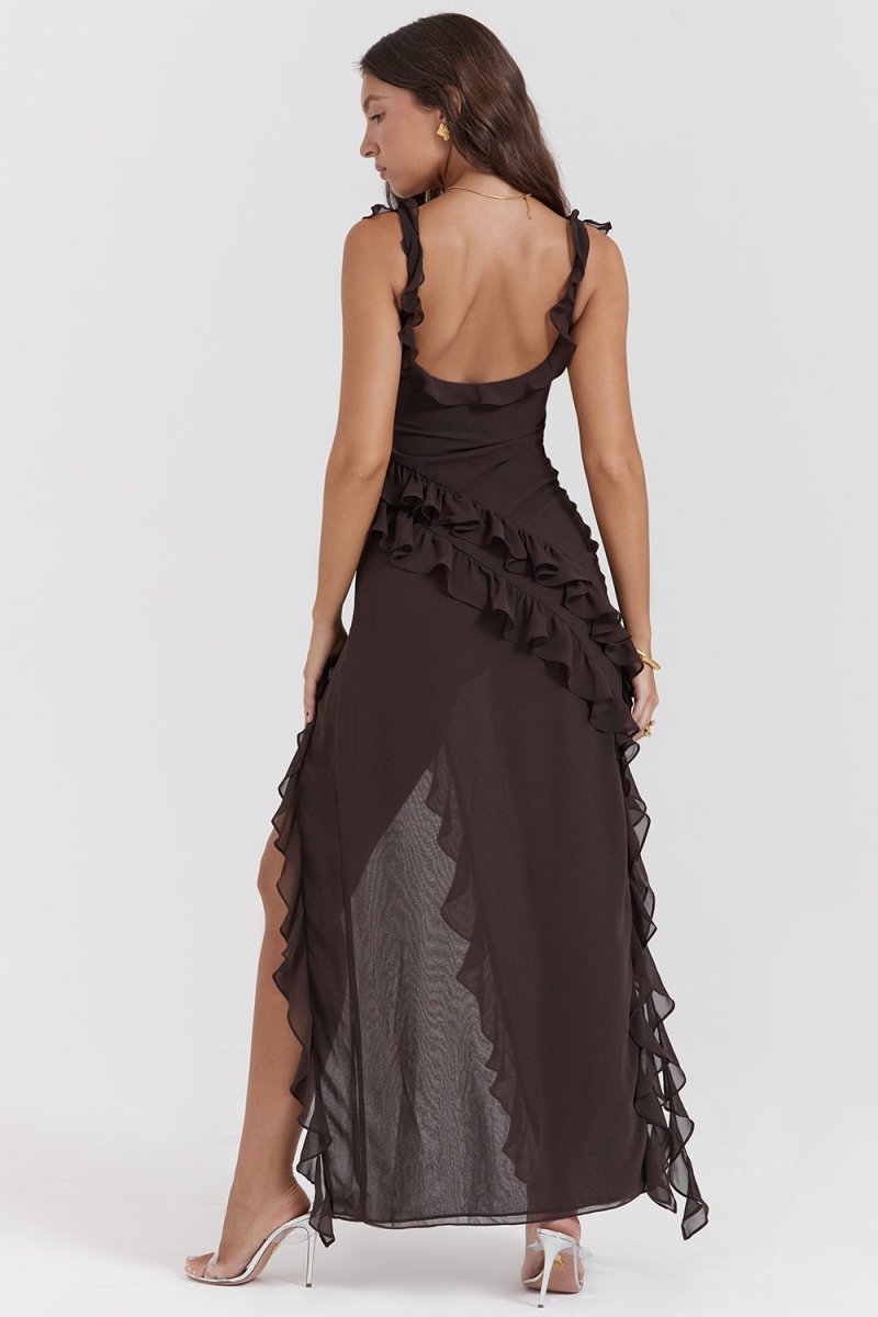 Noa| Robe élégante à volants