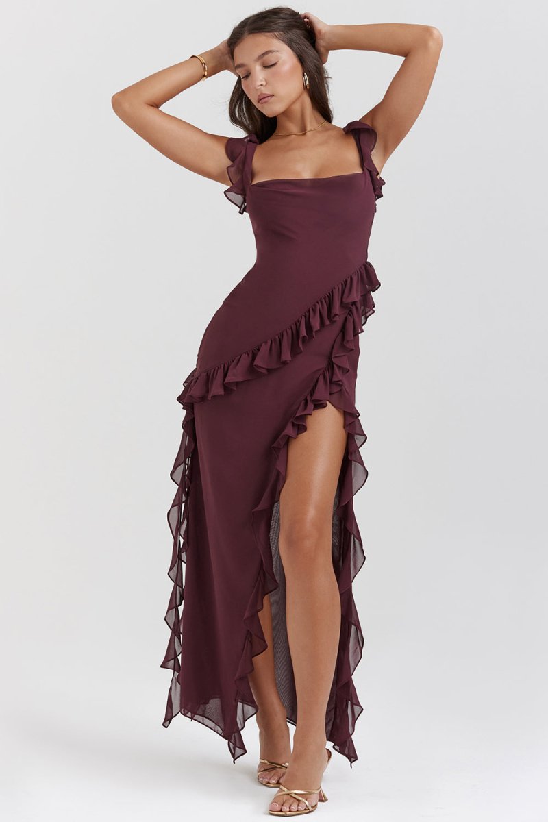 Noa| Robe élégante à volants