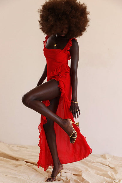 Noa| Elegante geplooide jurk