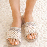 Slippers Resort Zigzag Naturel