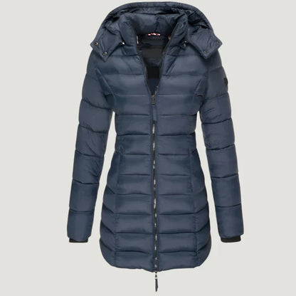 Margot | Veste Longue à Fermeture Éclair