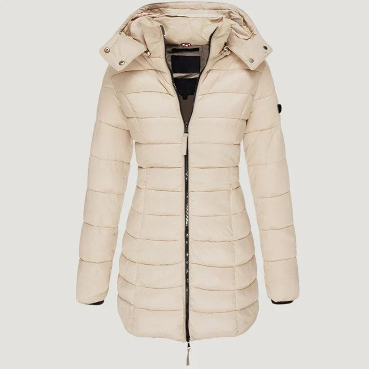 Margot | Veste Longue à Fermeture Éclair