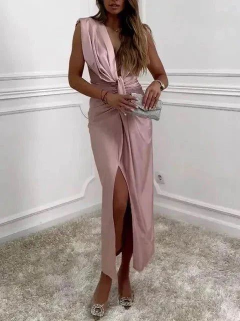 Lara™ | Robe luxueuse en satin