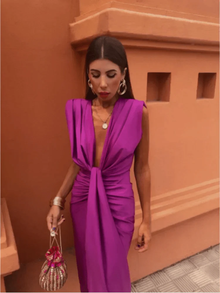Lara™ | Robe luxueuse en satin